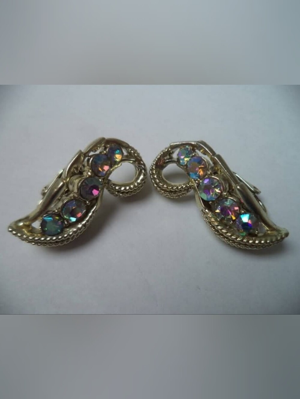 Vintage Coro Clip Earrings